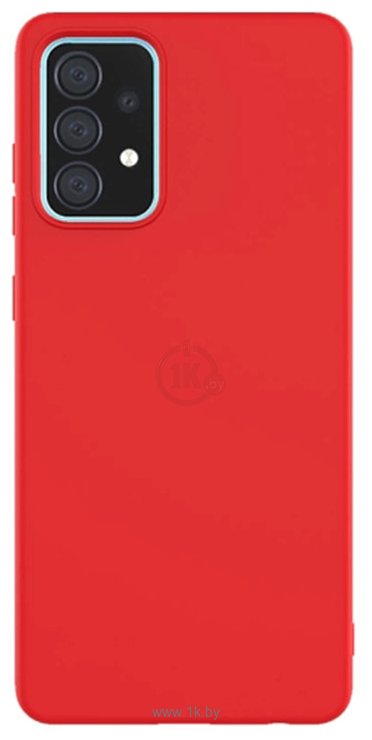 Фотографии Case Matte для Samsung Galaxy A52 (красный)