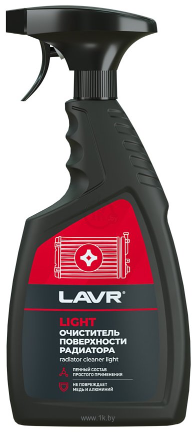 Фотографии Lavr Очиститель радиатора Light 500ml Ln2031
