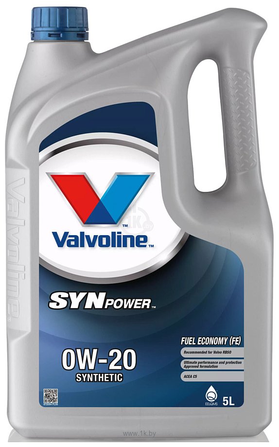 Фотографии Valvoline SynPower FE 0W20 872584 5л