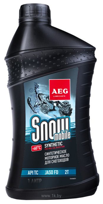 Фотографии AEG Lubricants SnowMobile 2Т JASO FD 1л