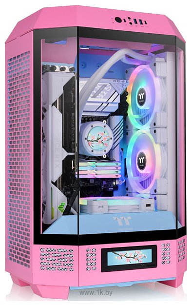 Фотографии Thermaltake The Tower 300 Bubble Pink CA-1Y4-00SAWN-00