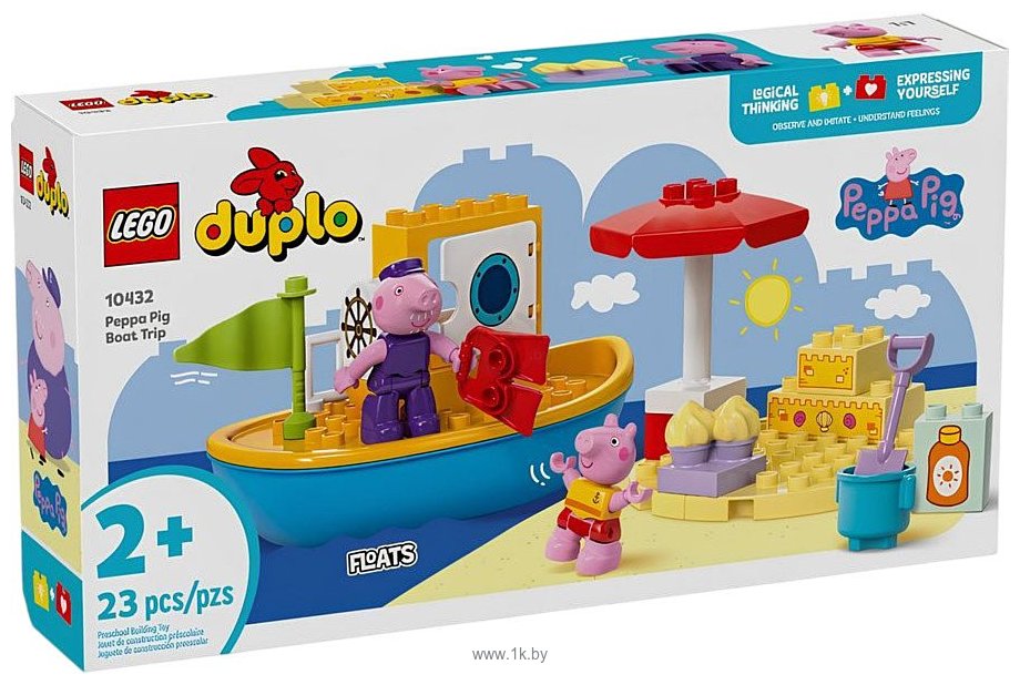 Фотографии LEGO Duplo 10432 Путешествие Свинки Пеппы на кораблике