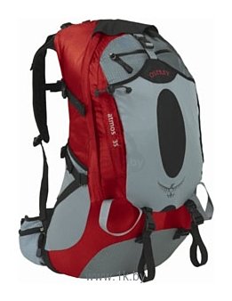 Фотографии Osprey Atmos 35 red/grey