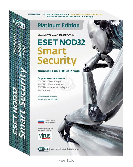 Фотографии NOD32 Smart Security Platinum Edition (1 ПК,2 года) продление лицензии