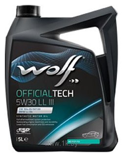 Фотографии Wolf Official Tech 5W-30 LL III 4л