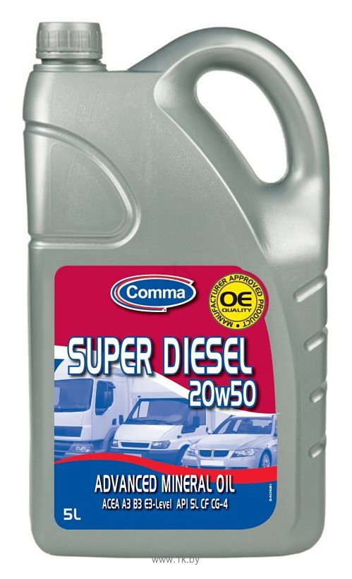Фотографии Comma Super Diesel 20W-50 5л