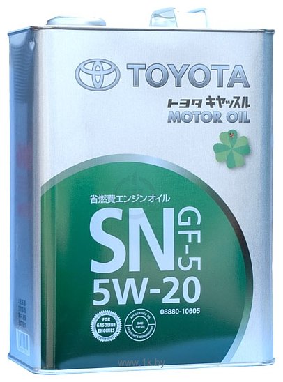 Фотографии Toyota SN GF-5 5W-20 (08880-10605) 4л