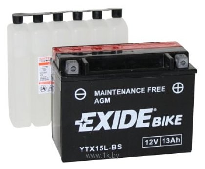 Фотографии Exide Maintenance YTX15L-BS (13Ah)