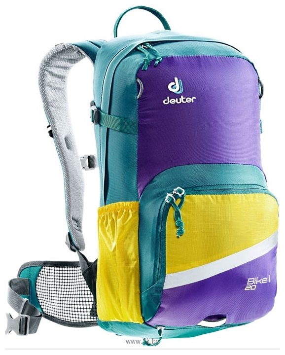 Фотографии Deuter Bike I 20 yellow-green-violet (petrol/violet)