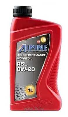 Фотографии Alpine RSL 0W-20 1л