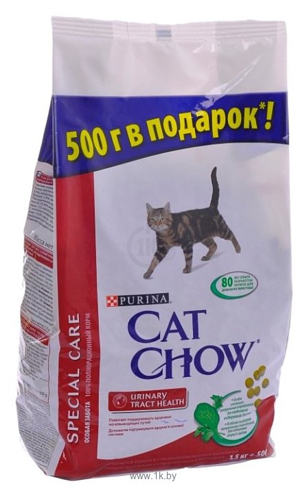 Фотографии CAT CHOW (15 кг) Special Care Urinary Tract Health с овощами и злаками