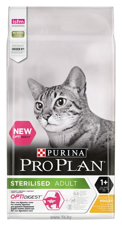 Фотографии Purina Pro Plan (10 кг) Sterilised feline rich in Chicken dry