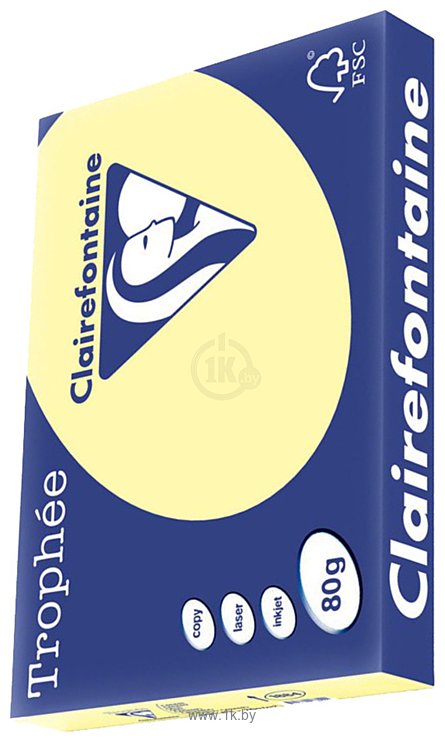 Фотографии Clairefontaine Trophee A3 160 г/кв.м 250 л 1145C (sunflower)