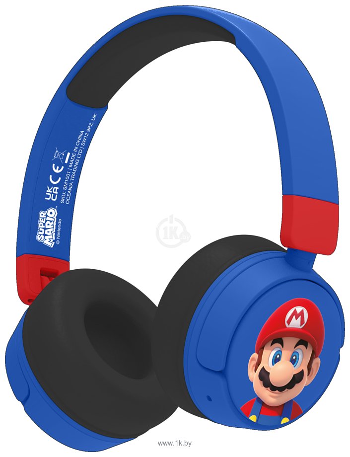 Фотографии OTL Technologies Super Mario Blue Kids Wireless SM1001