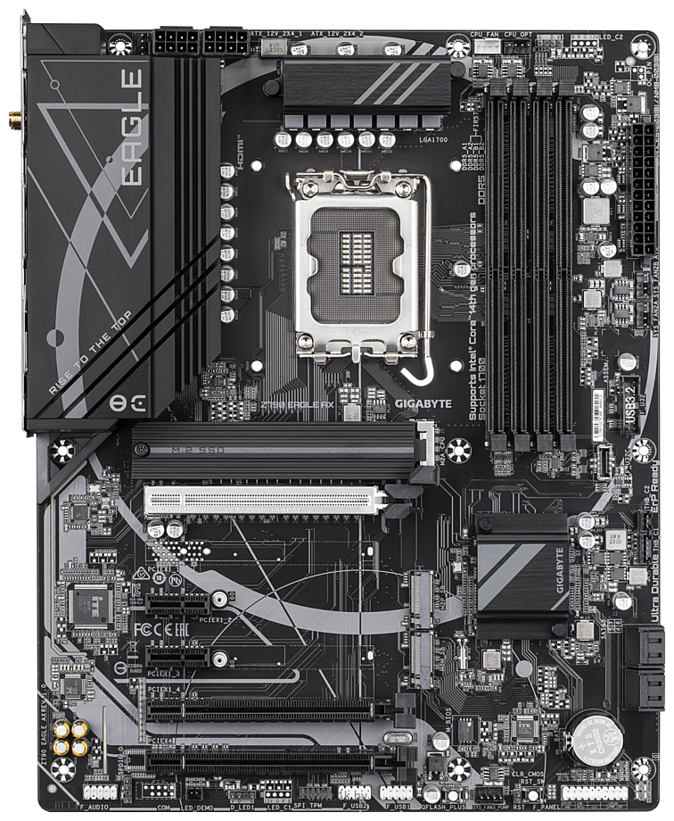 Фотографии Gigabyte Z790 Eagle AX (rev. 1.0)