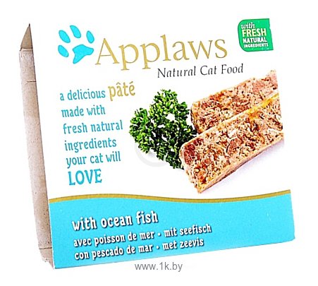 Фотографии Applaws Cat Pate with Ocean Fish (0.1 кг) 10 шт.