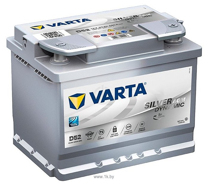 Фотографии Varta Silver Dynamic AGM 560 901 068 (60Ah)