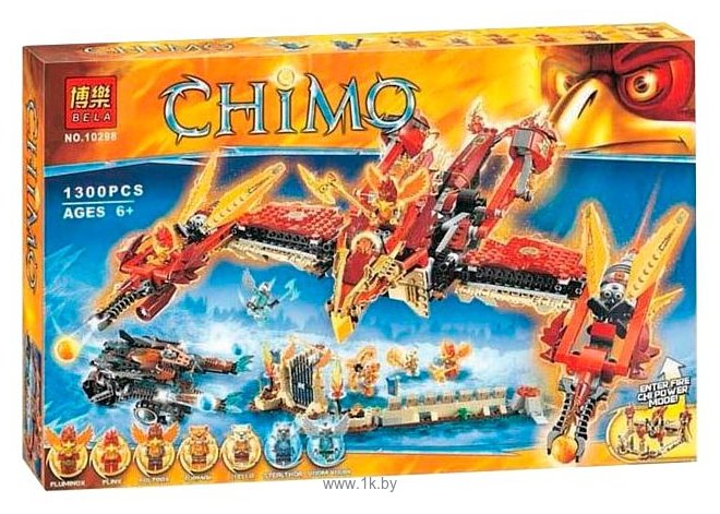 Фотографии BELA Chimo 10298 Огненный летающий Храм Фениксов