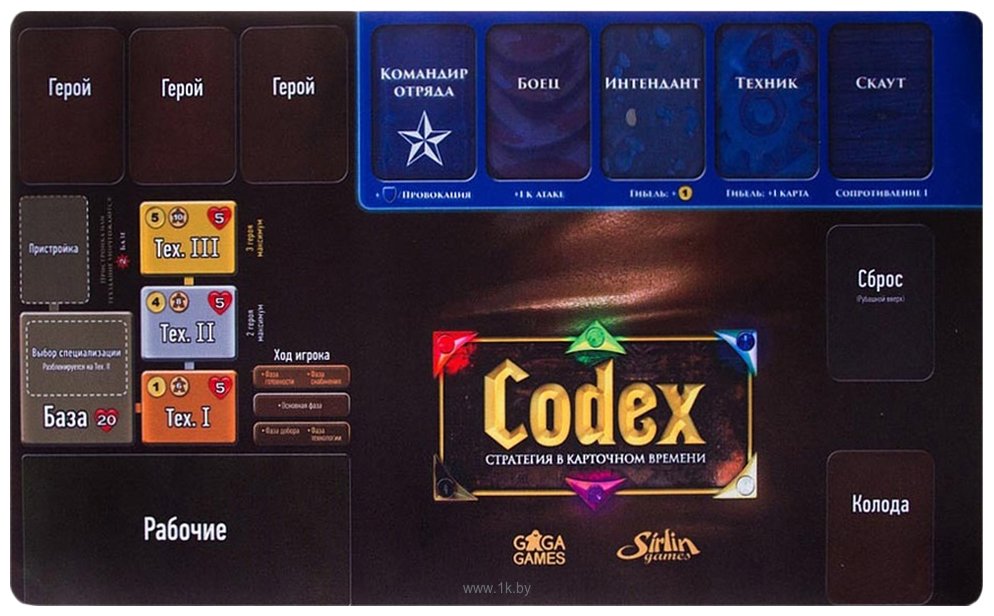 Фотографии GaGa Games Codex Мат игровой