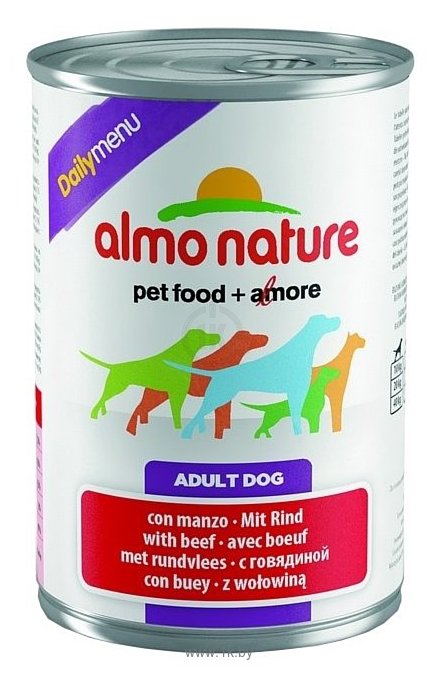 Фотографии Almo Nature (0.4 кг) 1 шт. DailyMenu Adult Dog Beef