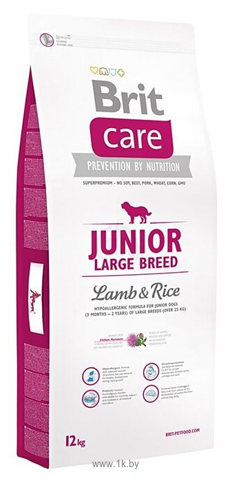 Фотографии Brit (12 кг) Care Junior Large Breed Lamb & Rice