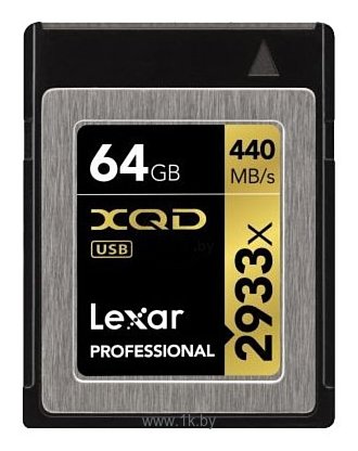 Фотографии Lexar Professional 2933x XQD 2.0 card 64GB
