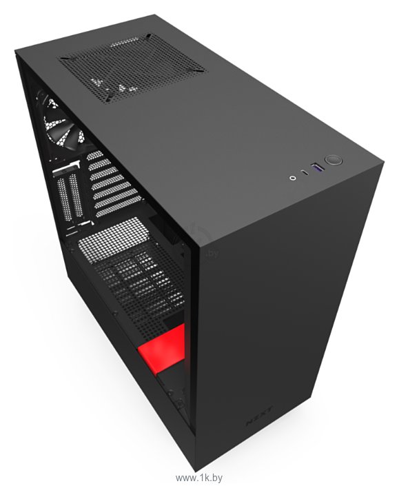 Фотографии NZXT H510i Black/red