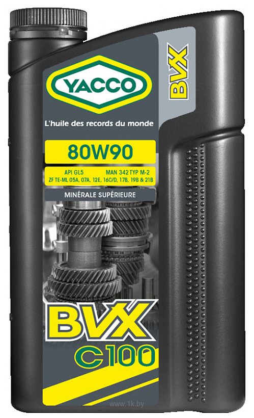 Фотографии Yacco BVX C 100 80W-90 1л