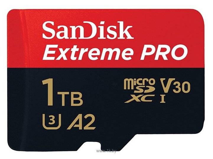 Фотографии SanDisk Extreme Pro microSDXC Class 10 UHS Class 3 V30 A2 170MB/s 1024GB