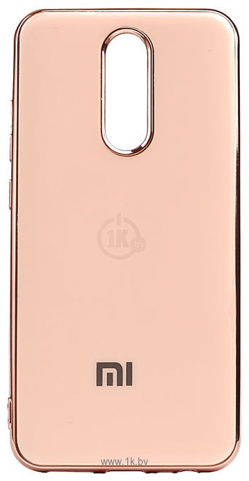 Фотографии EXPERTS Plating Tpu для Xiaomi Redmi 8 (розово-золотой)