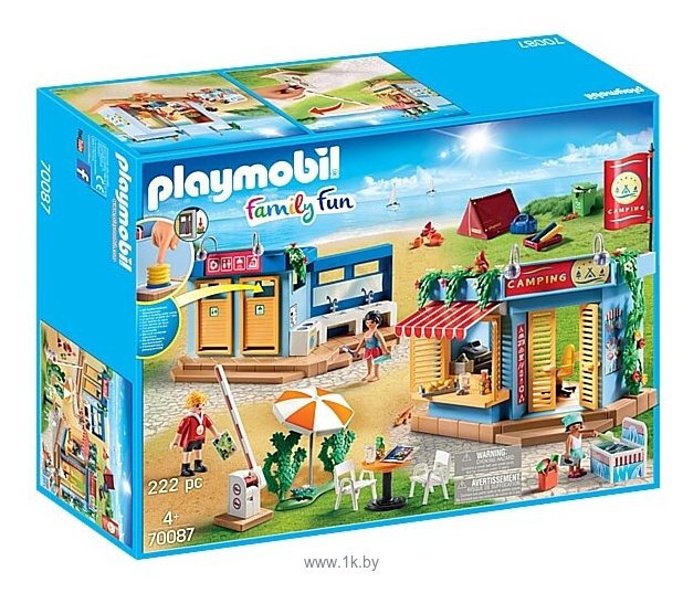 Фотографии Playmobil Family Fun 70087 Большой кемпинг