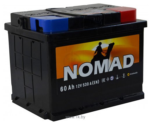 Фотографии Nomad 6СТ-60 Евро (60Ah)