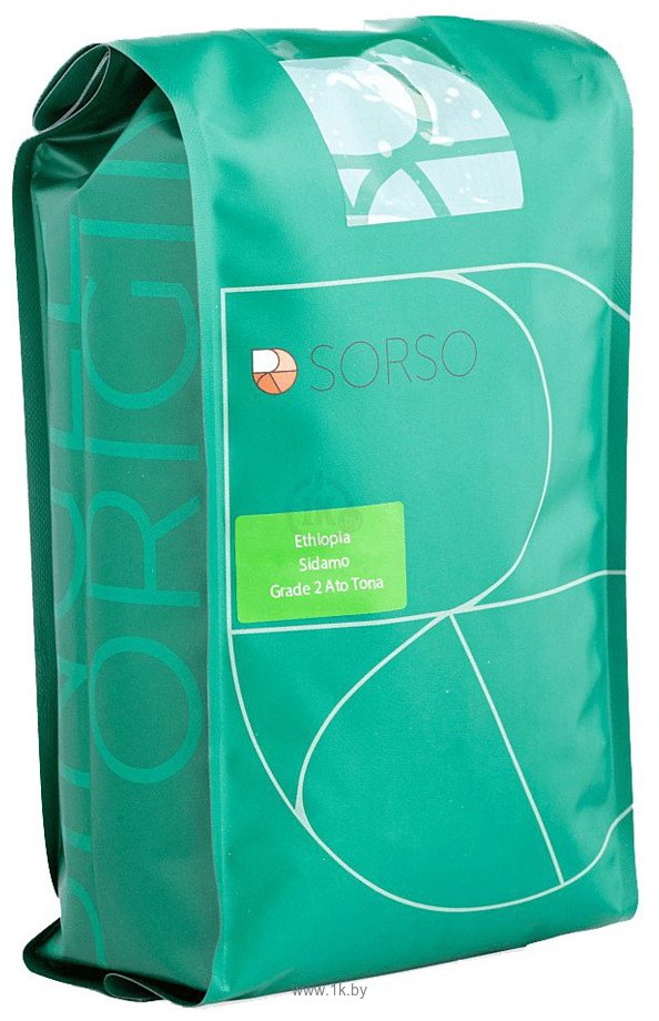 Фотографии Sorso Ethiopia Sidamo Grade 2 Ato Tona в зернах 1 кг