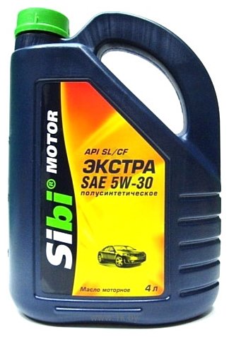 Фотографии Sibi Motor Экстра 5W-30 SL/CF 4л