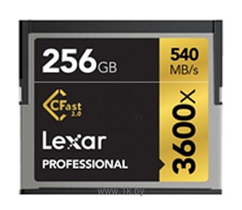 Фотографии Lexar Professional 3600x CFast 2.0 256GB