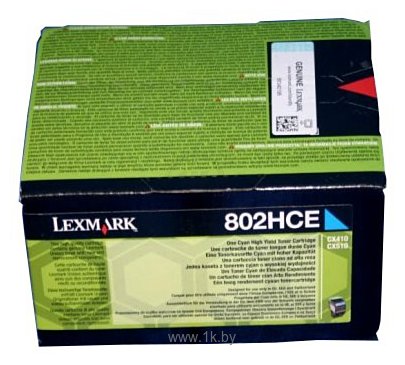 Фотографии Lexmark 802HCE (80C2HCE)