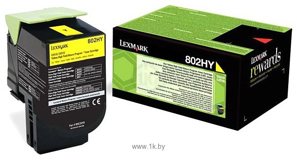 Фотографии Аналог Lexmark 802HY (80C2HY0)