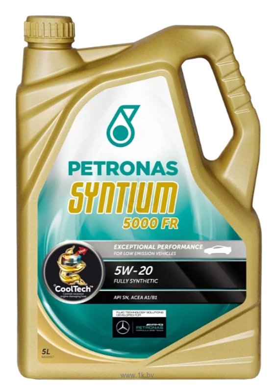 Фотографии Petronas Syntium 5000 FR 5W-20 5л