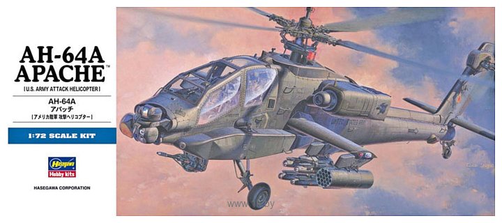 Фотографии Hasegawa Ударный вертолет AH-64A Apache