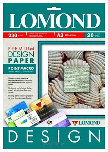 Фотографии Lomond Design Point Macro матовая А3 230 г/м2 20 л 0931032