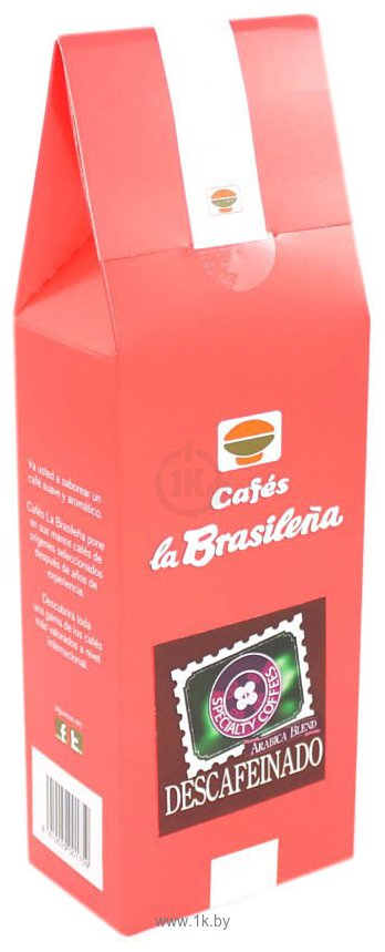 Фотографии Cafes la Brasilena Descafeinado в зернах 250 г