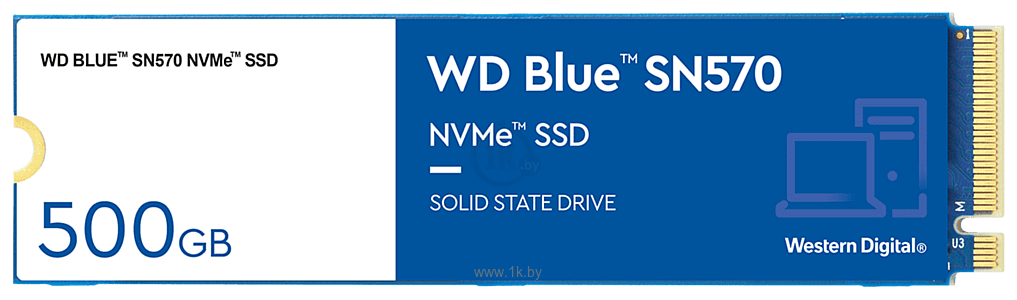 Фотографии Western Digital Blue SN570 500GB WDS500G3B0C
