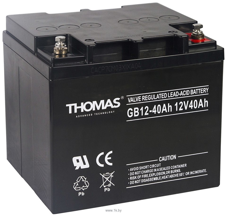 Фотографии Thomas GB 12-40 Ah 12V40Ah