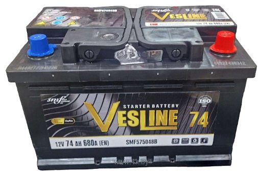 Фотографии Vesline 680A R+ (74Ah)