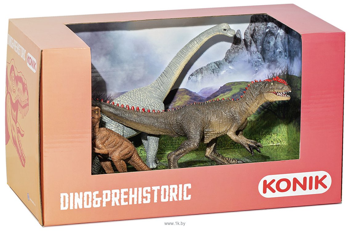 Фотографии Konik Брахиозавр, детеныш тираннозавра AMD4044