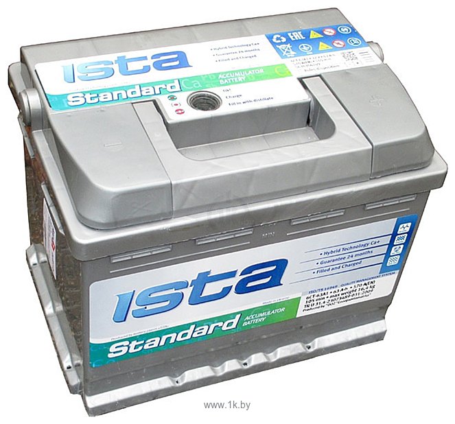 Фотографии ISTA Standard 6CT-63A1 (63Ah)