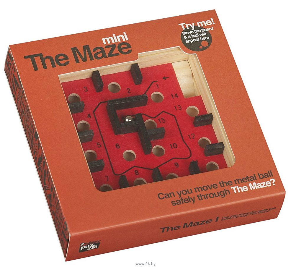 Фотографии Professor Puzzle Лабиринт-мини с шариком (The Maze mini)