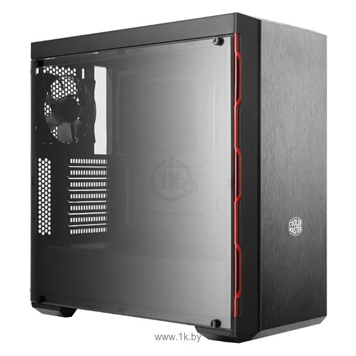 Фотографии Cooler Master MasterBox MB600L (B600L-KANN-S00) w/o PSU Black/red