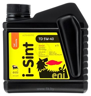 Фотографии Eni i-Sint TD 5W-40 1л