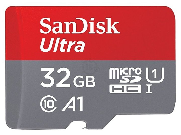 Фотографии SanDisk Ultra SDSQUAR-032G-GN6MA microSDHC 32GB (с адаптером)